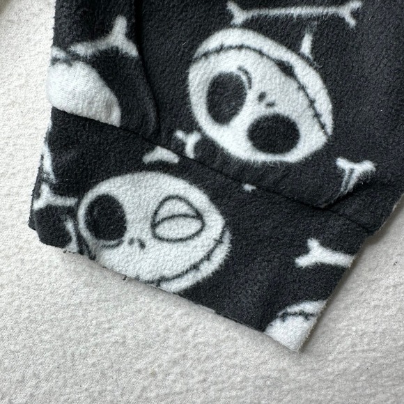 Disney The Nightmare Before Christmas Fleece‎ One Piece Pajamas Jumpsuit Large - Picture 3 of 8
